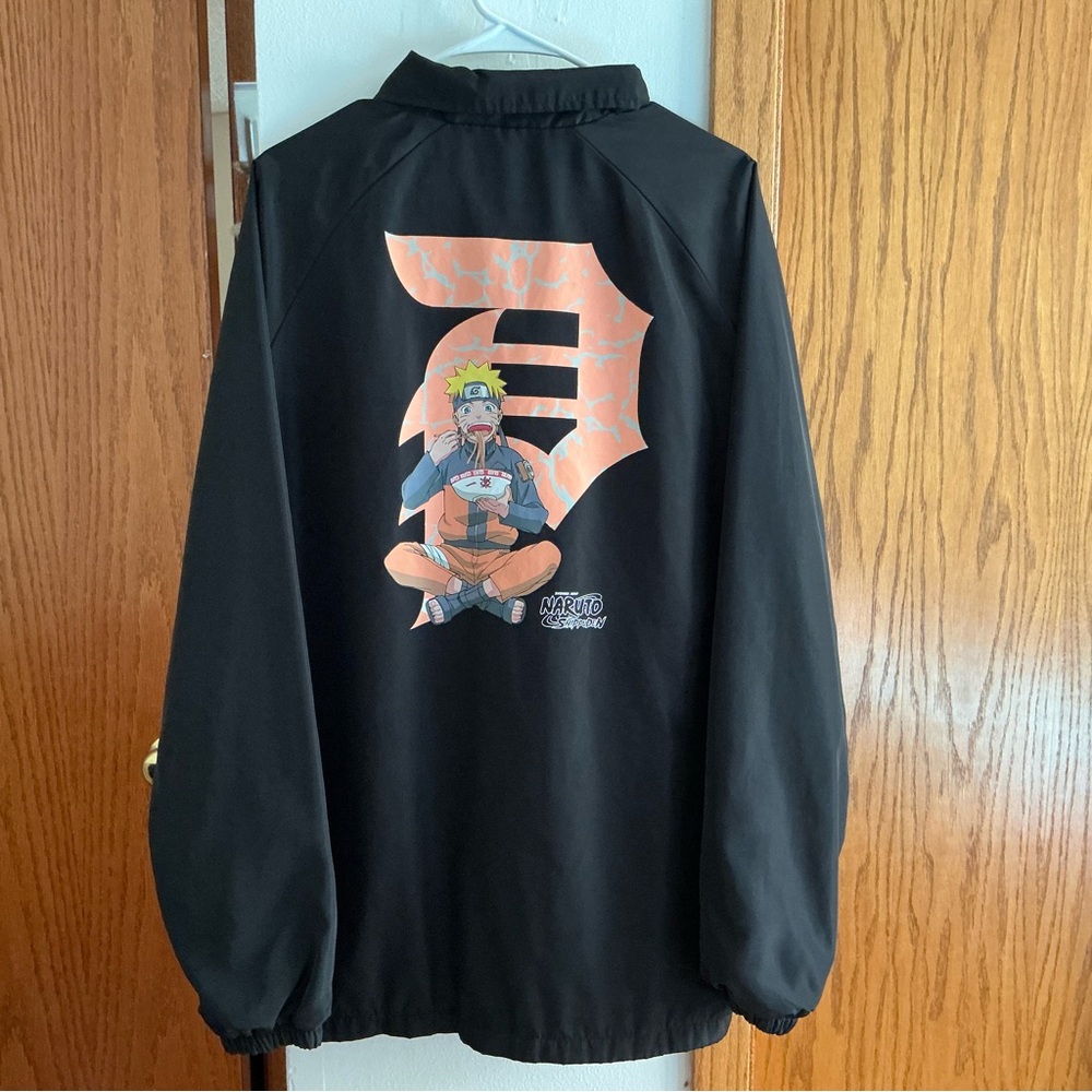 Primitive Skateboarding x Naruto Shippuden Minato bomber coach jacket